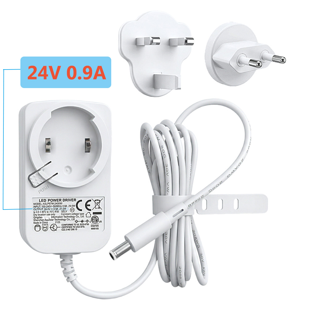 Smart Power Strip - เครื่องชาร์จ 24V สำหรับไฟเส้นอัจฉริยะ Yeelight 1S อะแดปเตอร์จ่ายไฟสำรอง