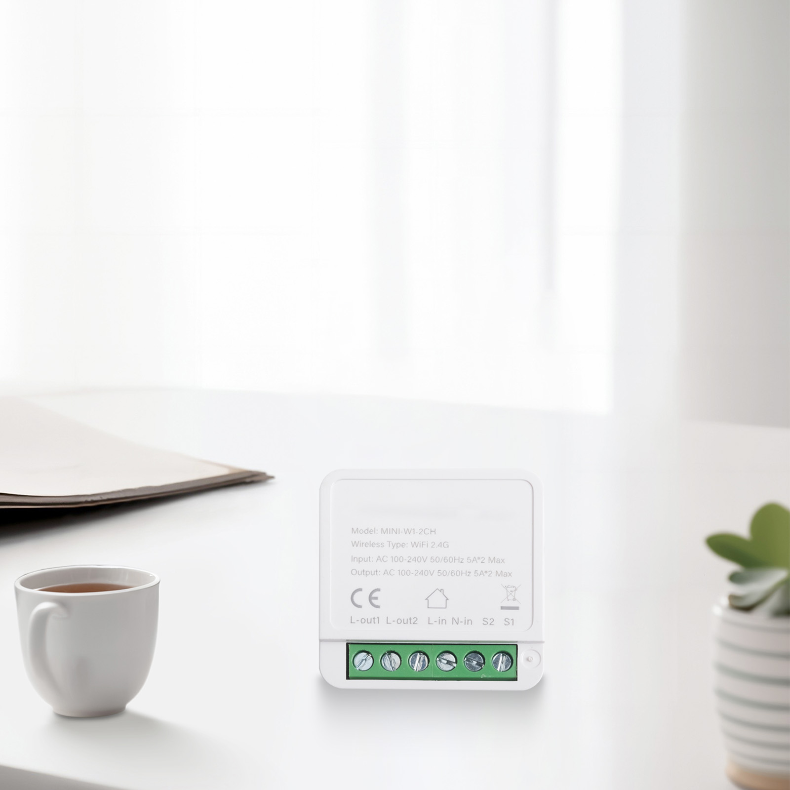 Smart Home Ecosystems - โซลูชันไฟส่องสว่างภายในบ้านแบบเรียบง่าย ควบคุมผ่าน WiFi สำหรับสวิตช์อัจฉริยะ รองรับระบบทุย่า และคำสั่งด้วยเสียง