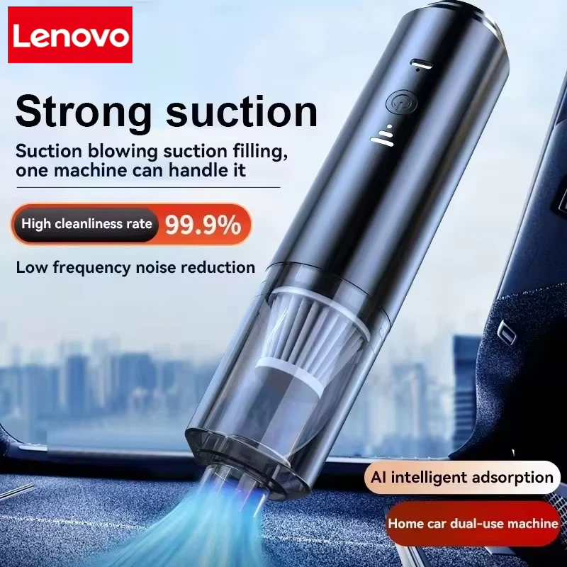 Vacuum Cleaner Smart Home - เครื่องดูดฝุ่นแบบพกพา กำลังดูดแรง ไร้สาย สำหรับทำความสะอาดบ้านและรถยนต์ รุ่นปี 2025