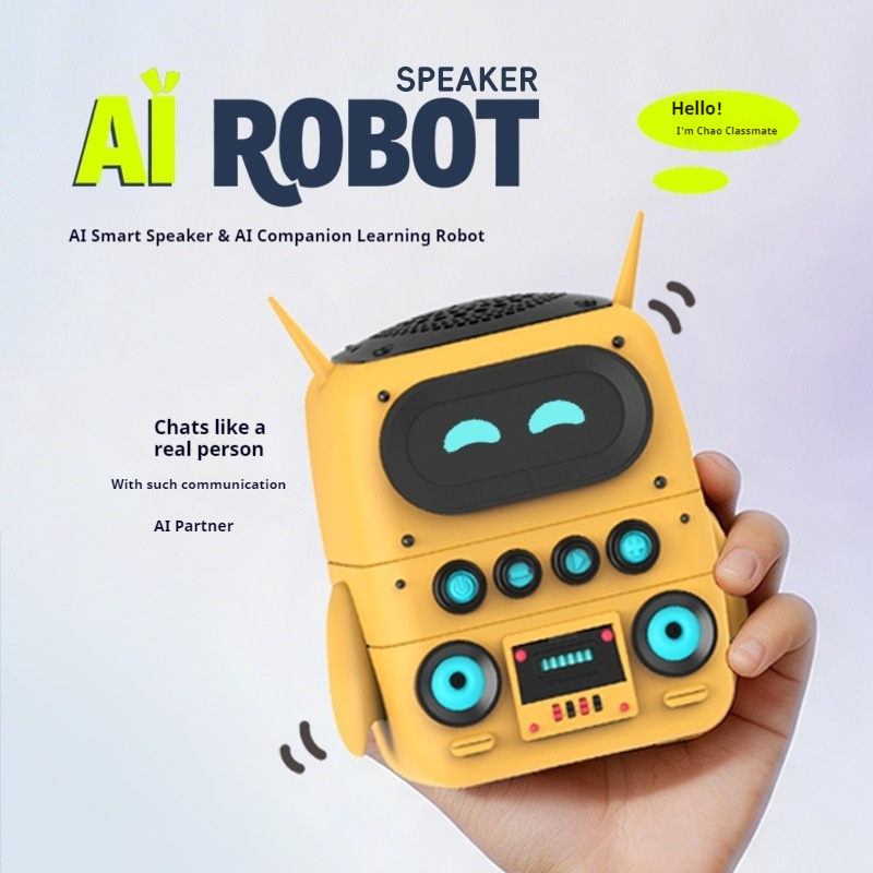 Smart Home Robot - ลำโพงหุ่นยนต์อัจฉริยะ AI รุ่นใหญ่ หุ่นยนต์สนทนา AI ผู้ช่วยการเรียนรู้อัจฉริยะ