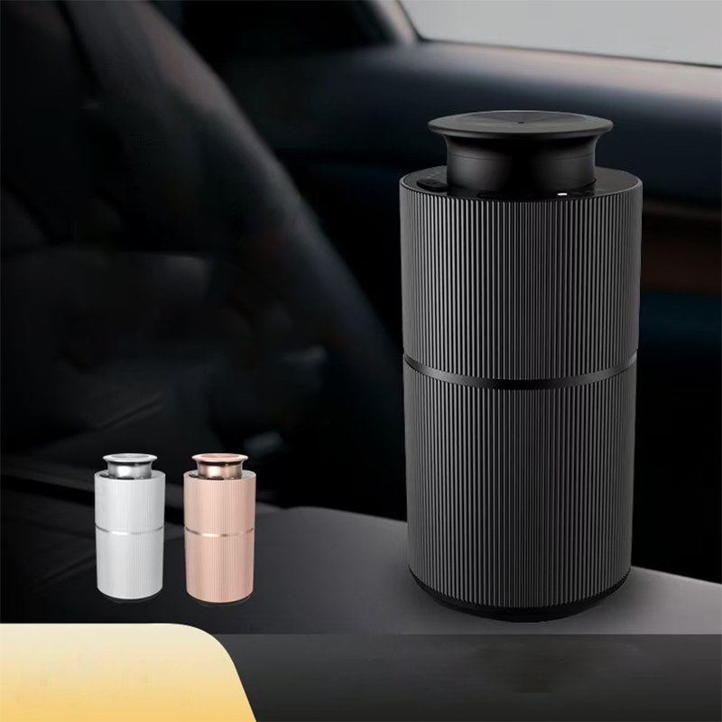 Smart Home Fragrance Diffuser - เครื่องกระจายกลิ่นอโรมาแบบพกพา ไร้น้ำ ใช้ในรถยนต์ บ้าน และออฟฟิศ ตัวเครื่องโลหะ