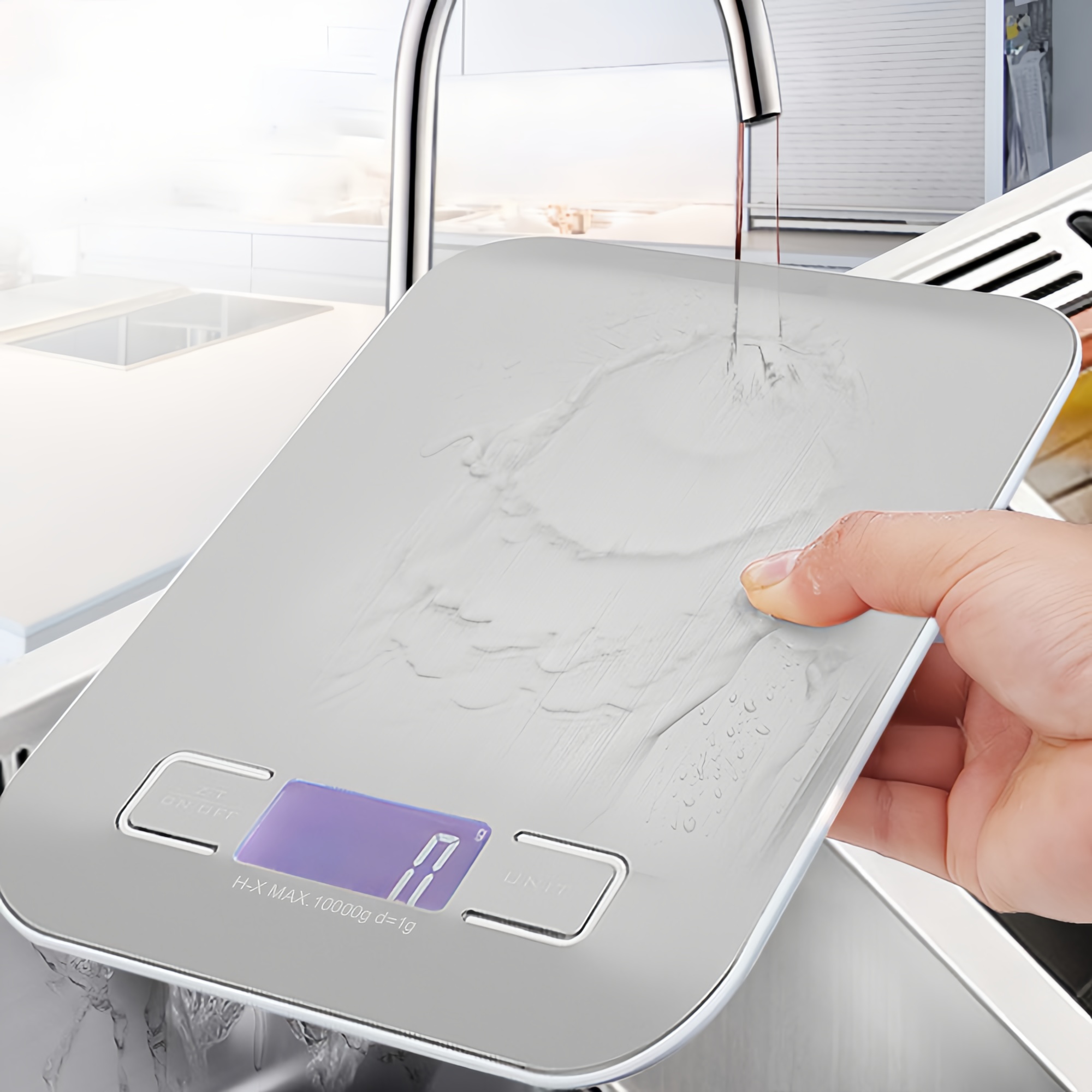 Smart Home Utensils - เครื่องชั่งดิจิตอลในครัว 10/5 กก.-1 ก. จอแสดงผล LED