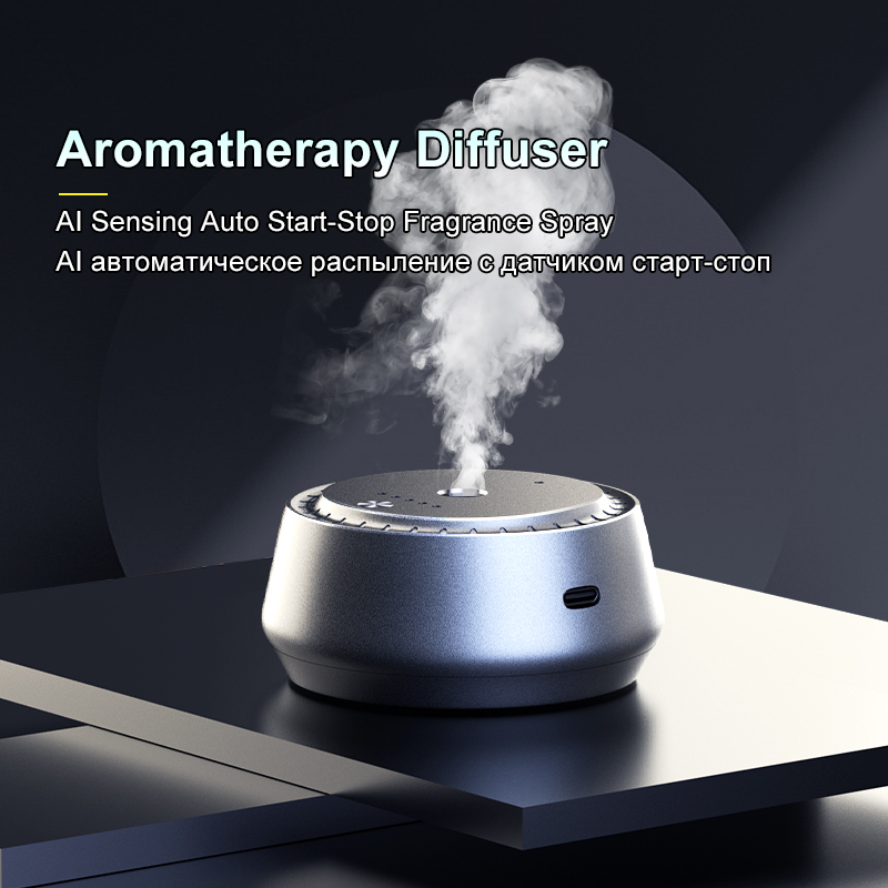 Smart Home Fragrance Diffuser - เครื่องกระจายกลิ่นอโรมาอัจฉริยะ AI ตรวจจับอัตโนมัติ ติดตั้ง-ปิดอัตโนมัติ ฉีดพ่นรวดเร็ว กำจัดกลิ่น