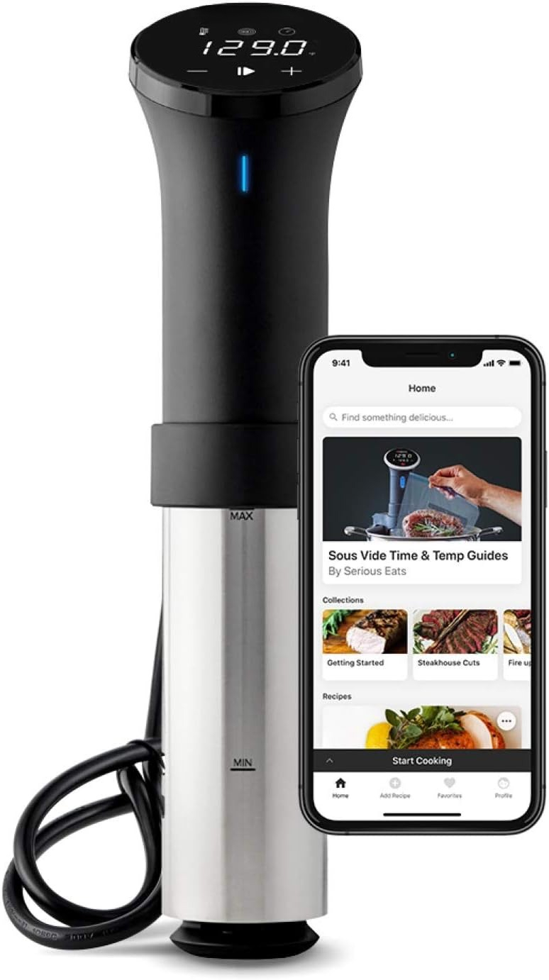 Smart Home Kitchen - หม้อปรุงอาหารซูวีด 1000W รุ่น 2.0 พร้อม WiFi,
