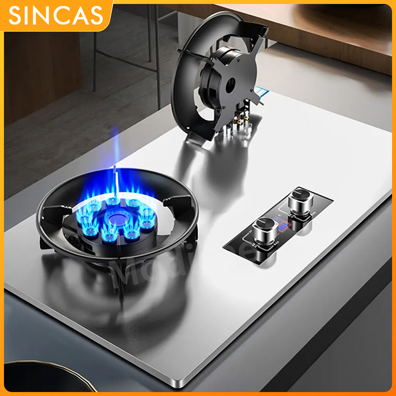 Smart Home Utensils - เตาแก๊ส 8.5 กิโลวัตต์ เตาคู่ เตาแก๊สในครัวเรือน เตาแก๊สธรรมชาติ