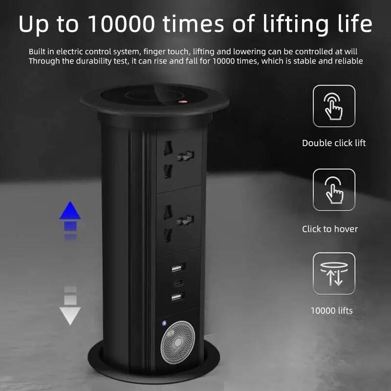 Smart Home Or Smart Home - เต้ารับอัตโนมัติ Herepow แบบป๊อปอัพ รองรับปลั๊กมาตรฐาน EU FR