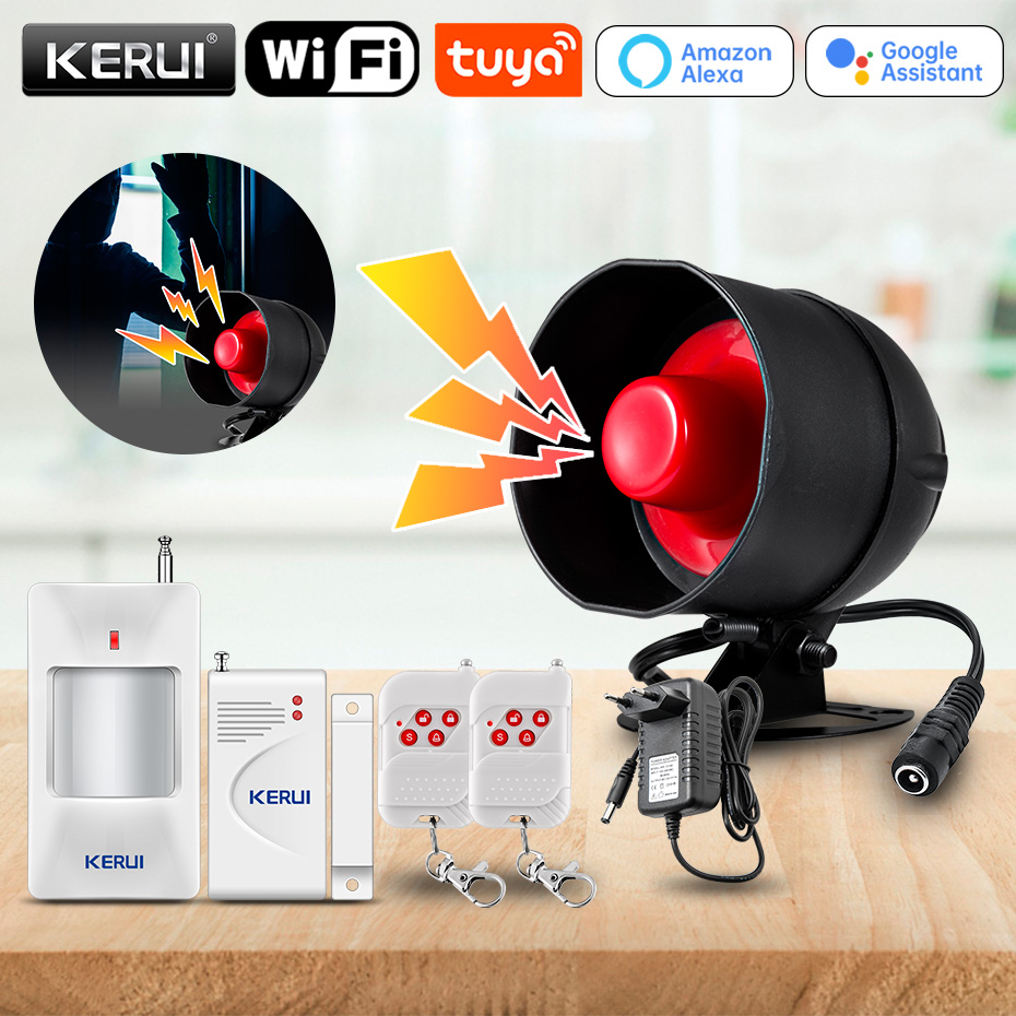 Smart Home Ecosystems - KERUI Tuya สมาร์ท WIFI Wireless Security