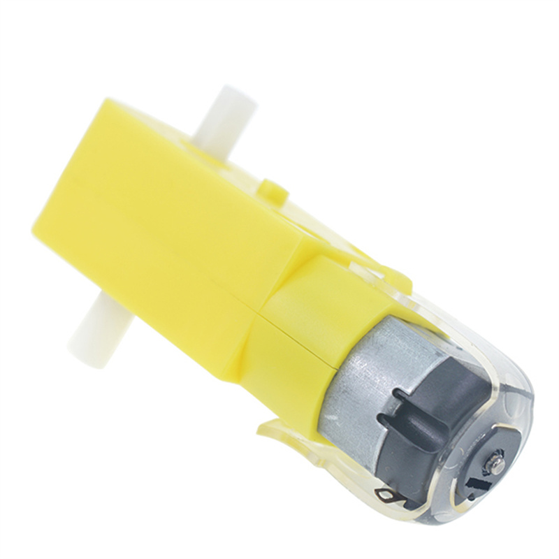 Smart Home Yellow - DC TT มอเตอร์3V-6V เกียร์มอเตอร์สมาร์ทหุ่นยนต์ไฟฟ้า TT มอเตอร์เกียร์เกียร์ป้องกันสัญญาณรบกวน