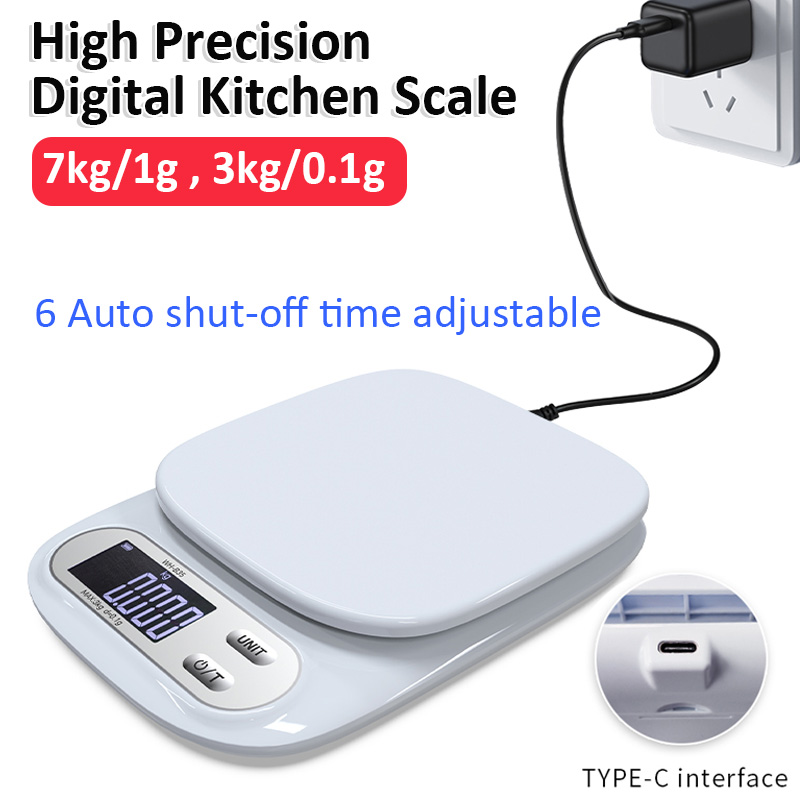 Smart Home Utensils - 7กก.1G 3กก.0.1G Digital Kitchen Scale Home