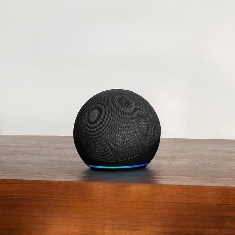 Smart Home Voice Assistant - ลำโพงอัจฉริยะพร้อมหน้าจอแสดงผลนาฬิกา | Echo Dot รุ่นที่ 5