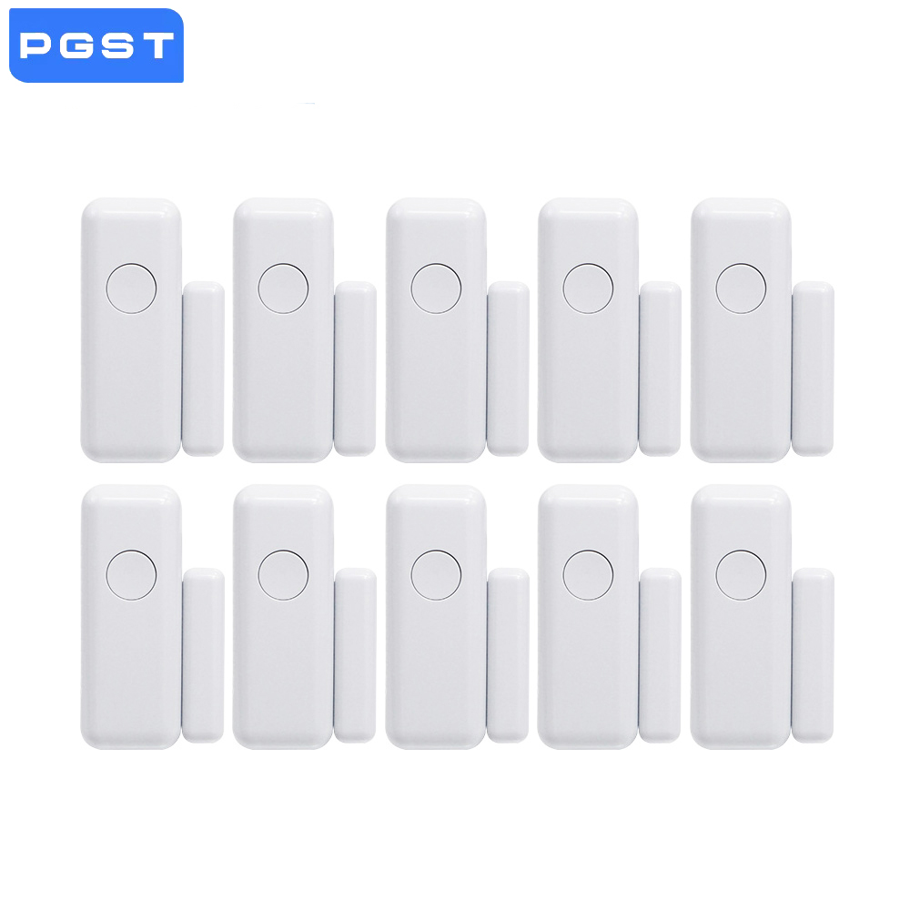 Smart Home Ecosystems - เซ็นเซอร์เตือนภัยแม่เหล็กไร้สาย 433mhz สำหรับประตูหน้าต่าง ระบบตรวจจับประตู สำหรับระบบรักษาความปลอดภัยบ้านอัจฉริยะ ป้องกันความปลอดภัย