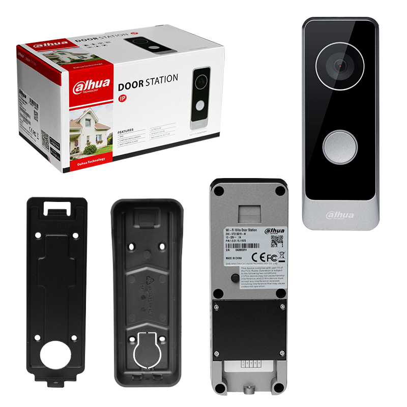 Smart Home Video Doorbell Enhanced Security With Smart Doorbell - ดาฮัว VTO1301R-W 1080P มินิไวไฟวิดีโออินเตอร์คอม HD ไร้สายสมาร์ทโฮมกริ่งประตูบ้านการโทรด้วยเสียงสองทางพร้อมกล้อง