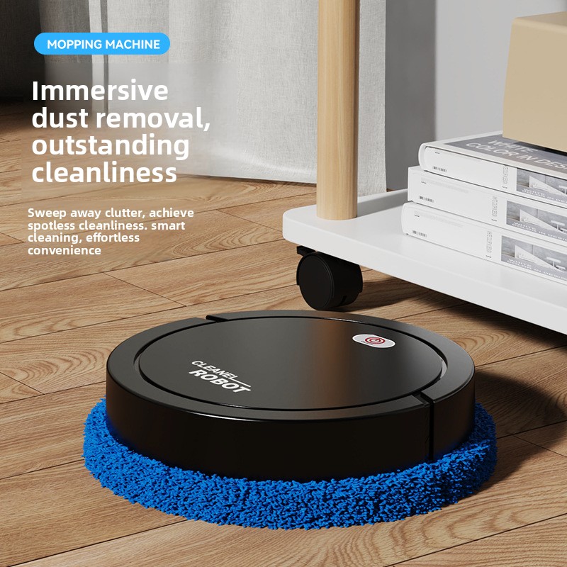 Vacuum Cleaner Smart Home - หุ่นยนต์ดูดฝุ่นอัจฉริยะสำหรับบ้าน ทำความสะอาดพื้นแบบเปียก/แห้ง หุ่นยนต์ทำความสะอาดบ้านสำหรับคนขี้เกียจ