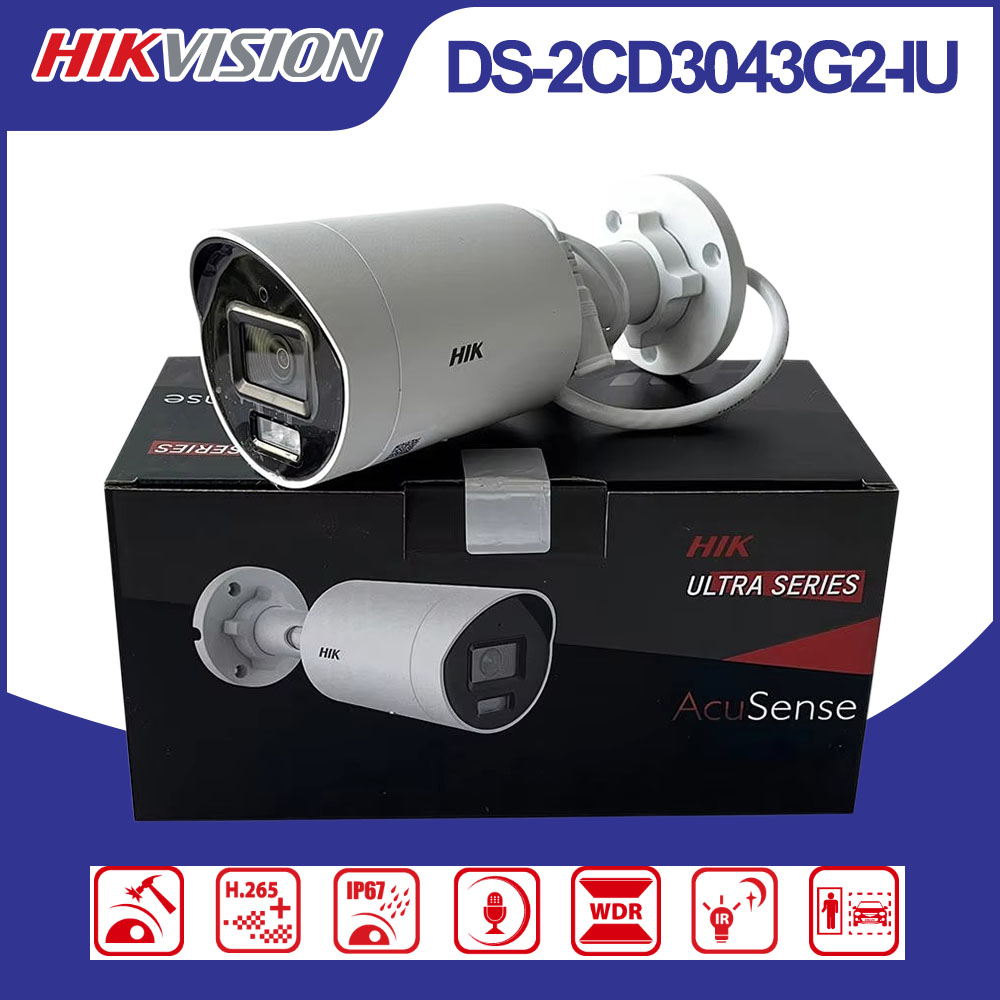 Smart Home Hikvision - Hikvision DS-2CD3043G2-IU 4MP Ultra Series กล้องสมาร์ทไอพี