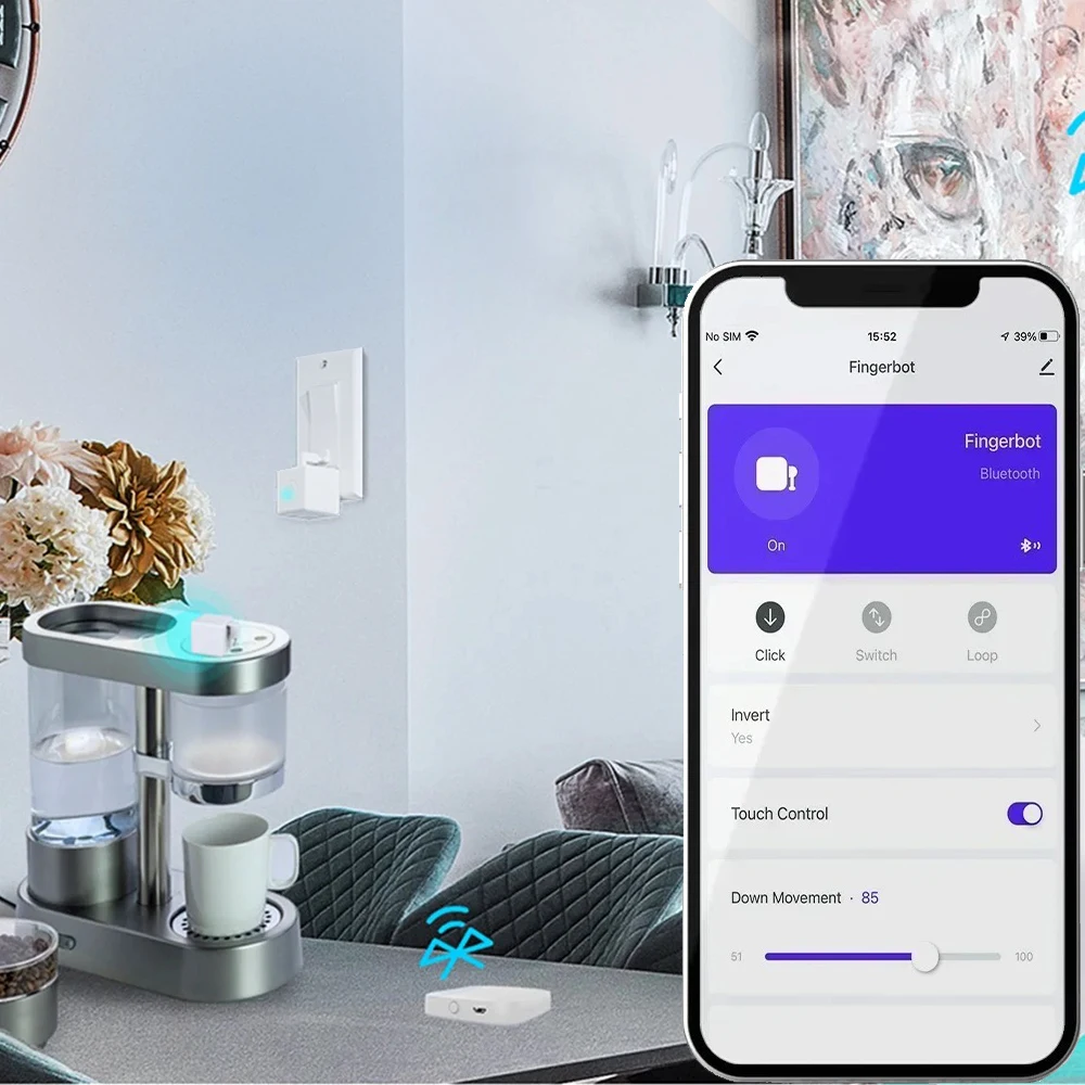 สมาร์ท ZigBee Fingerbot ไร้สาย - Smart Home Voice Assistant บทวิจารณ์และราคา