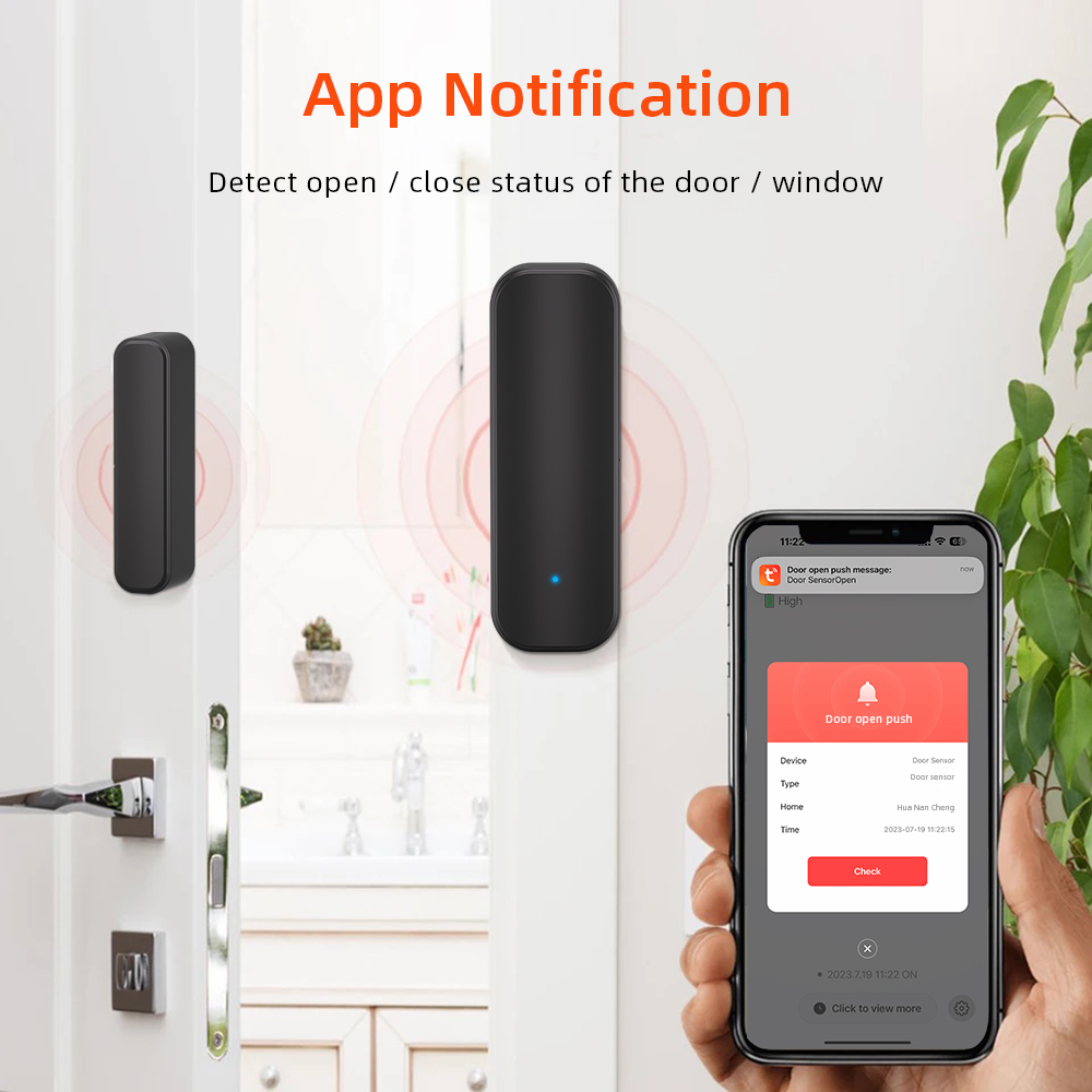 WiFi หรือ ZigBee เซ็นเซอร์ประต - Smart Home Or Smart Home บทวิจารณ์และราคา