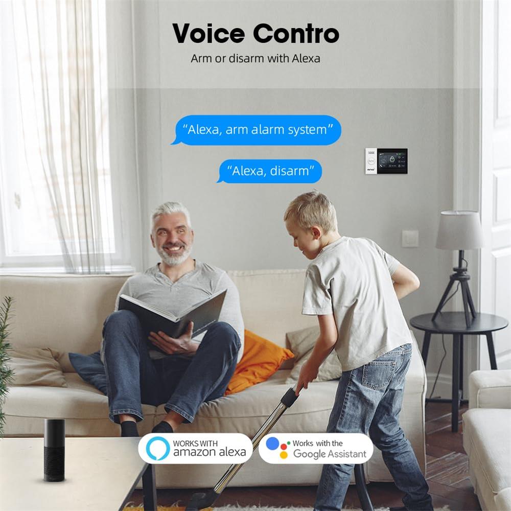 ระบบเตือนภัยอัจฉริยะ 2.4G WIFI - Smart Home Ecosystems บทวิจารณ์และราคา