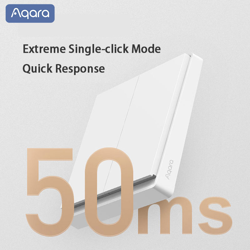 สวิตช์ไฟติดผนังอัจฉริยะ aqara  - Smart Home Os บทวิจารณ์และราคา