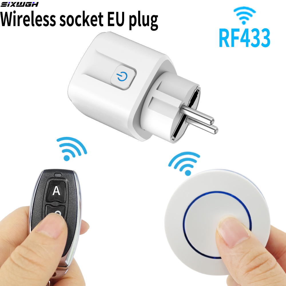 ปลั๊กไฟไร้สาย RF433 สมาร์ทโฮม  - Universal Remote Smart Home บทวิจารณ์และราคา