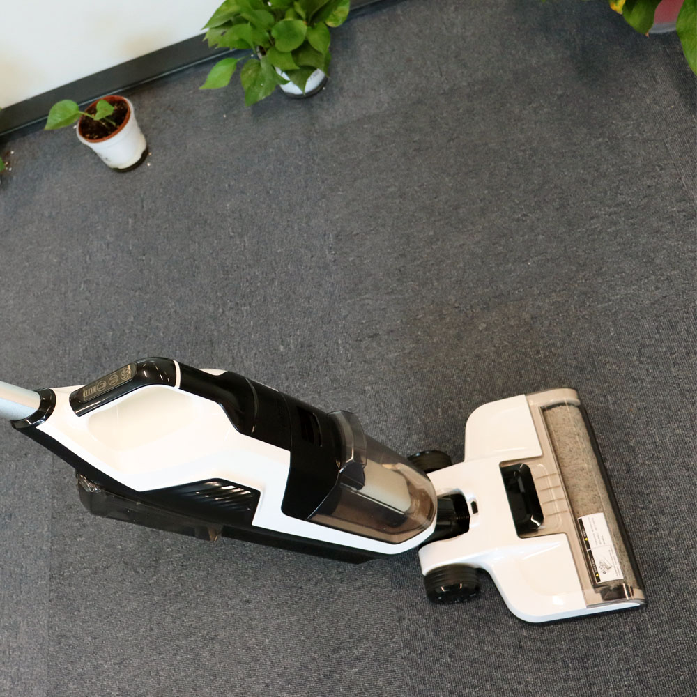 เครื่องถูพื้นไร้สายแบบเปียกและ - Vacuum Cleaner Smart Home บทวิจารณ์และราคา