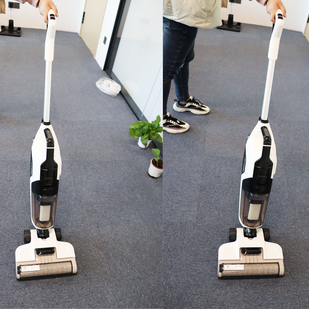 เครื่องถูพื้นไร้สายแบบเปียกและ - Vacuum Cleaner Smart Home บทวิจารณ์และราคา