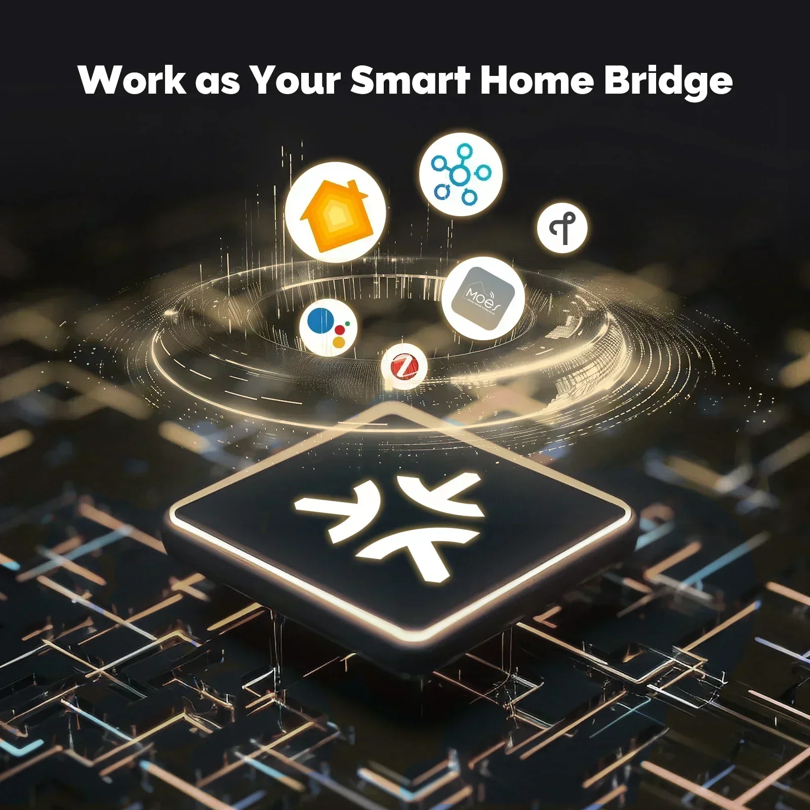 MOES Tuya Zigbee Matter Thread - Smart Home Voice Assistant บทวิจารณ์และราคา