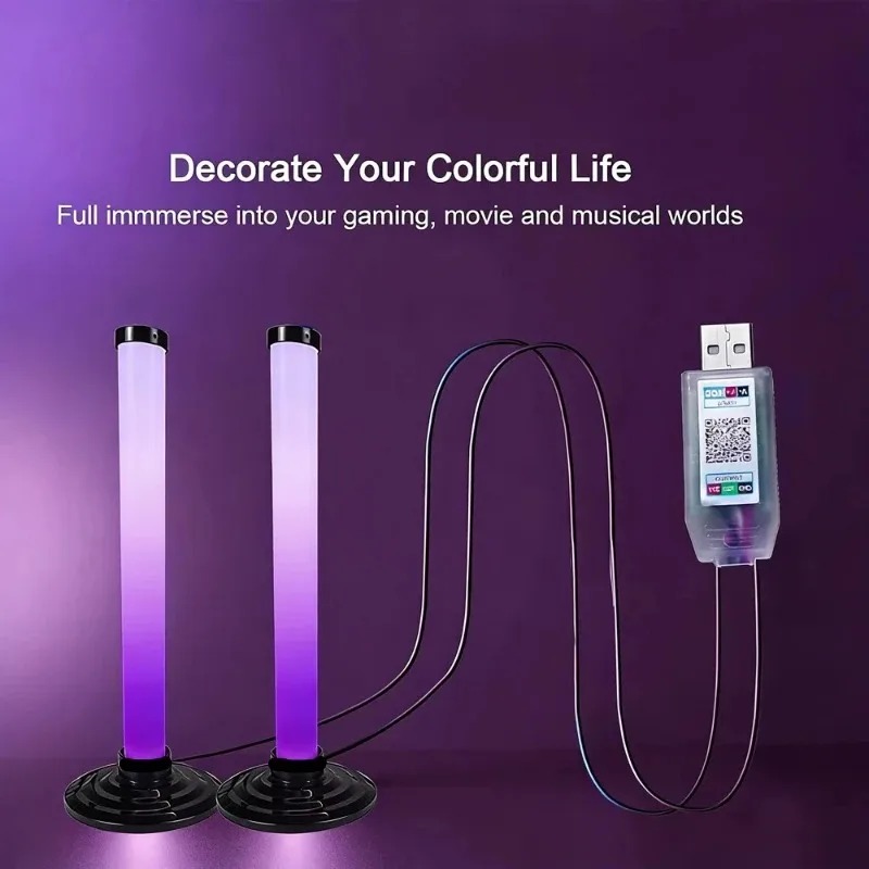แถบไฟ LED RGB ใช้พลังงานผ่าน U - Smart Bulb บทวิจารณ์และราคา