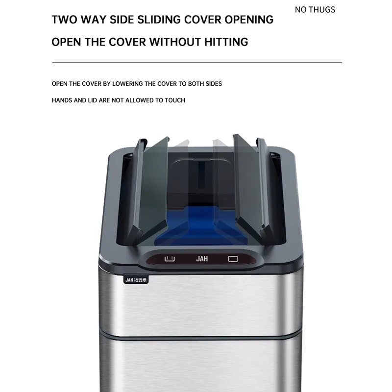 ถังขยะสแตนเลสอัจฉริยะมีเซ็นเซอ - Smart Home Junkie บทวิจารณ์และราคา