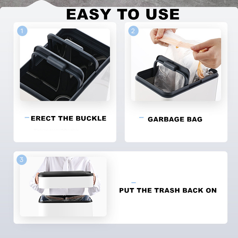 ถังขยะสแตนเลสอัจฉริยะมีเซ็นเซอ - Smart Home Junkie บทวิจารณ์และราคา