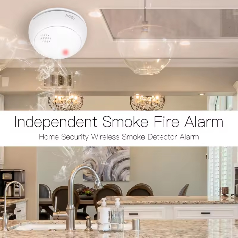 MOES ZigBee เครื่องตรวจจับควัน - Smart Home Kitchen บทวิจารณ์และราคา