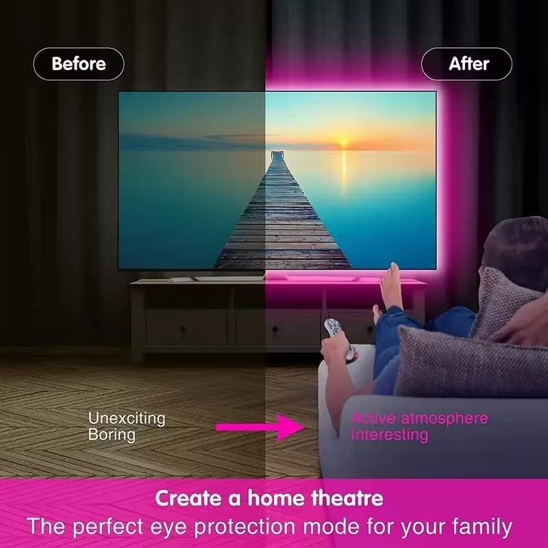 ไฟแถบ LED RGB อัจฉริยะพร้อมแอพ - Smart Power Strip บทวิจารณ์และราคา