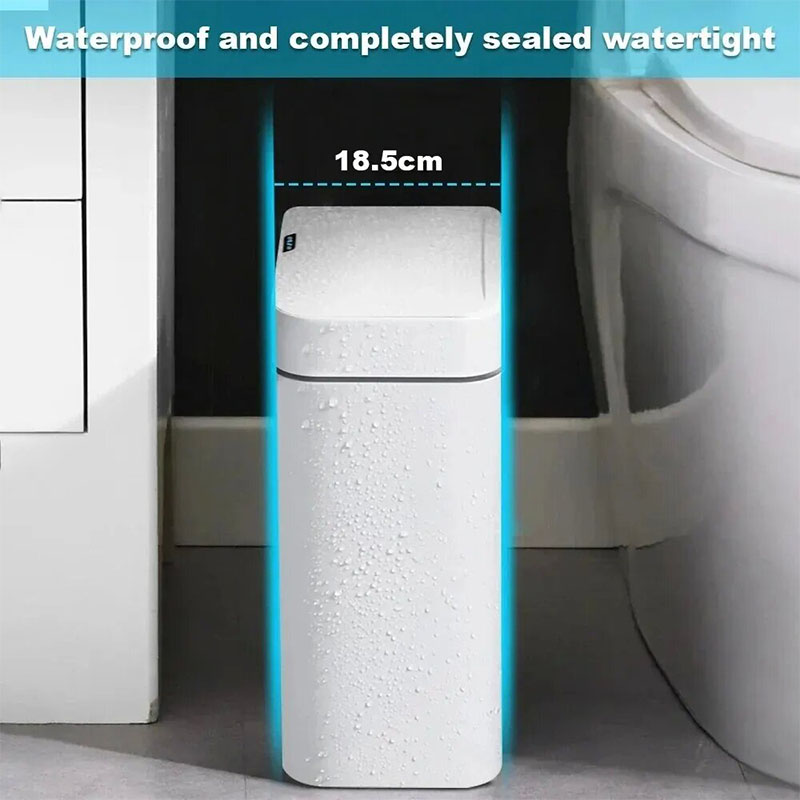 ถังขยะอัจฉริยะทรงแคบ 15 ลิตร ส - Smart Home Junkie บทวิจารณ์และราคา