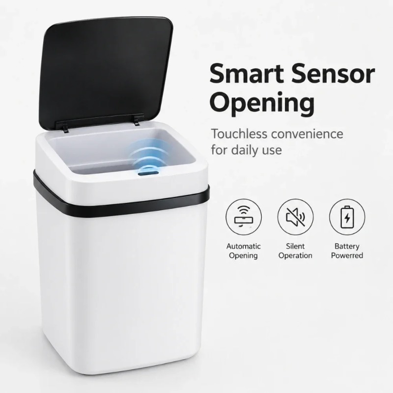 ถังขยะอัจฉริยะกันน้ำ 13 ลิตร พ - Smart Home Junkie บทวิจารณ์และราคา