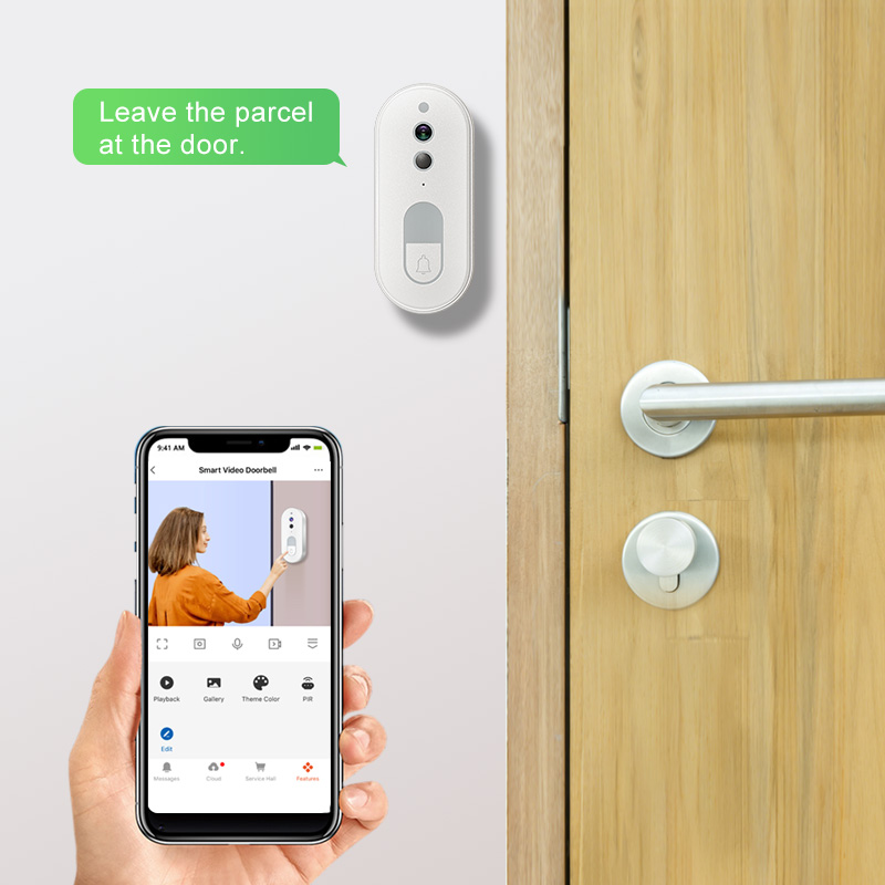 ทูย่าสมาร์ทวิดีโอกริ่งประตูไร้ - Smart Home Video Doorbell Enhanced Security With Smart Doorbell บทวิจารณ์และราคา