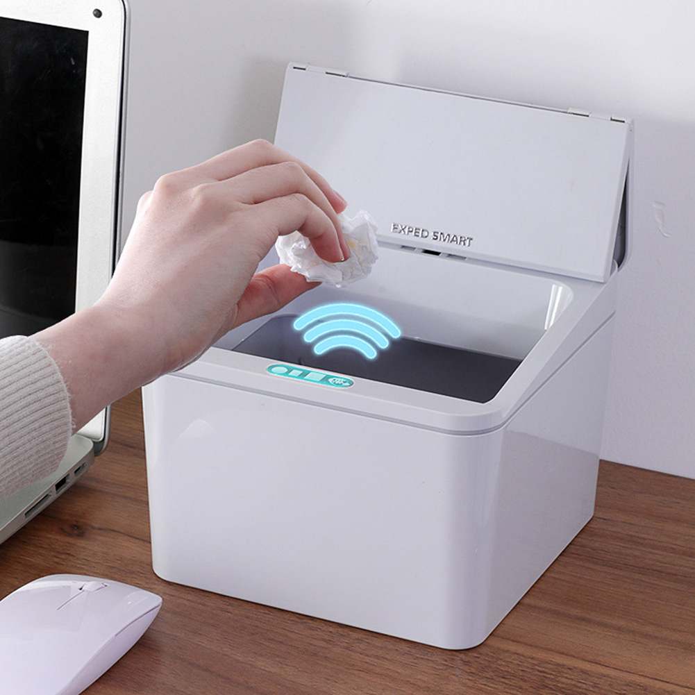 ถังขยะไฟฟ้าแบบตั้งโต๊ะ ถังขยะอ - Smart Home Junkie บทวิจารณ์และราคา