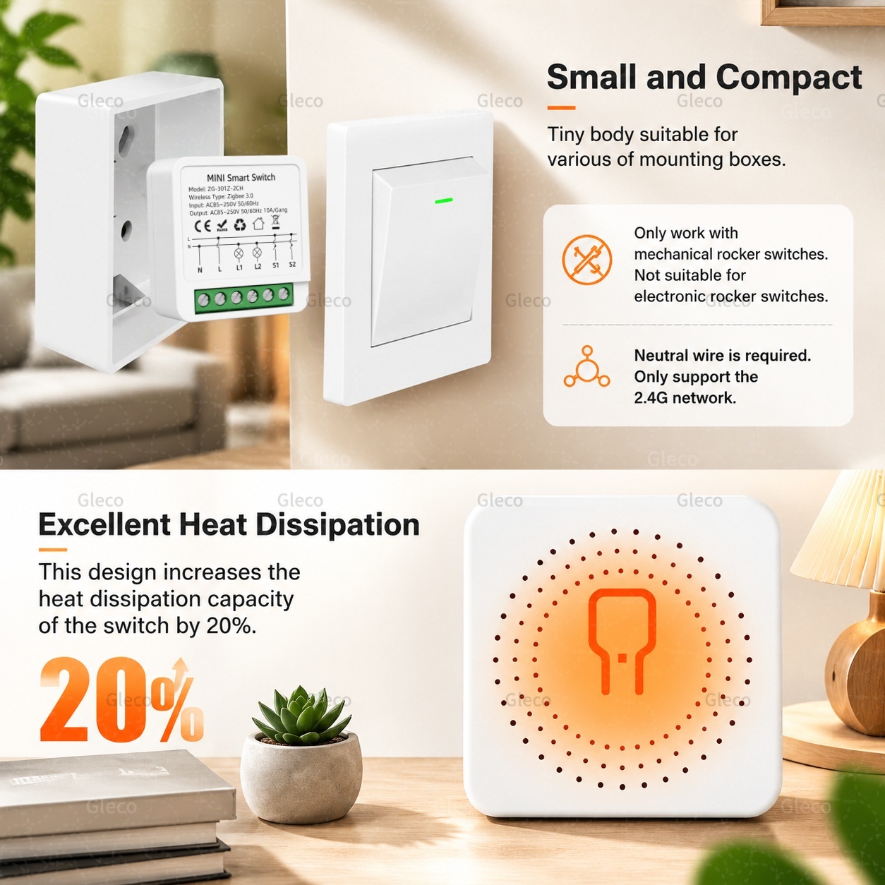 สวิตช์อัจฉริยะ Zigbee Tuya Sma - Smart Home Zigbee Gateway บทวิจารณ์และราคา