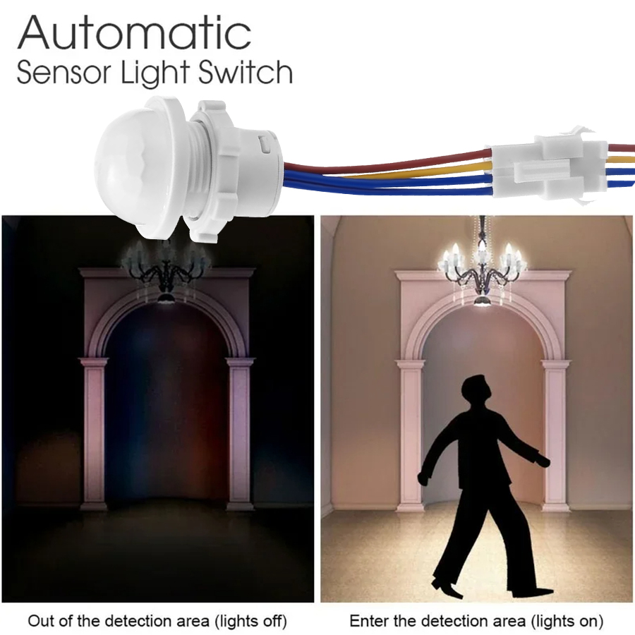 Motion Sensor สวิทช์ไฟ PIR Sen - Smart Bulb บทวิจารณ์และราคา