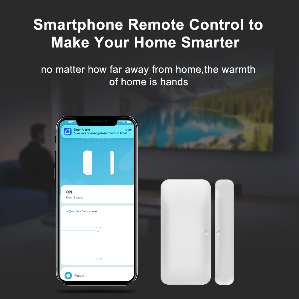 เซ็นเซอร์ประตูหน้าต่างไร้สาย T - Smart Home Ecosystems บทวิจารณ์และราคา