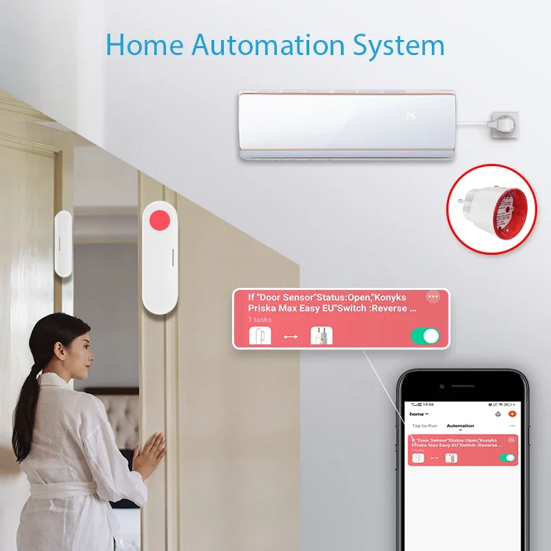 ปลั๊กไฟอัจฉริยะ Tuya WiFi แบบ  - Smart Home Voice Assistant บทวิจารณ์และราคา