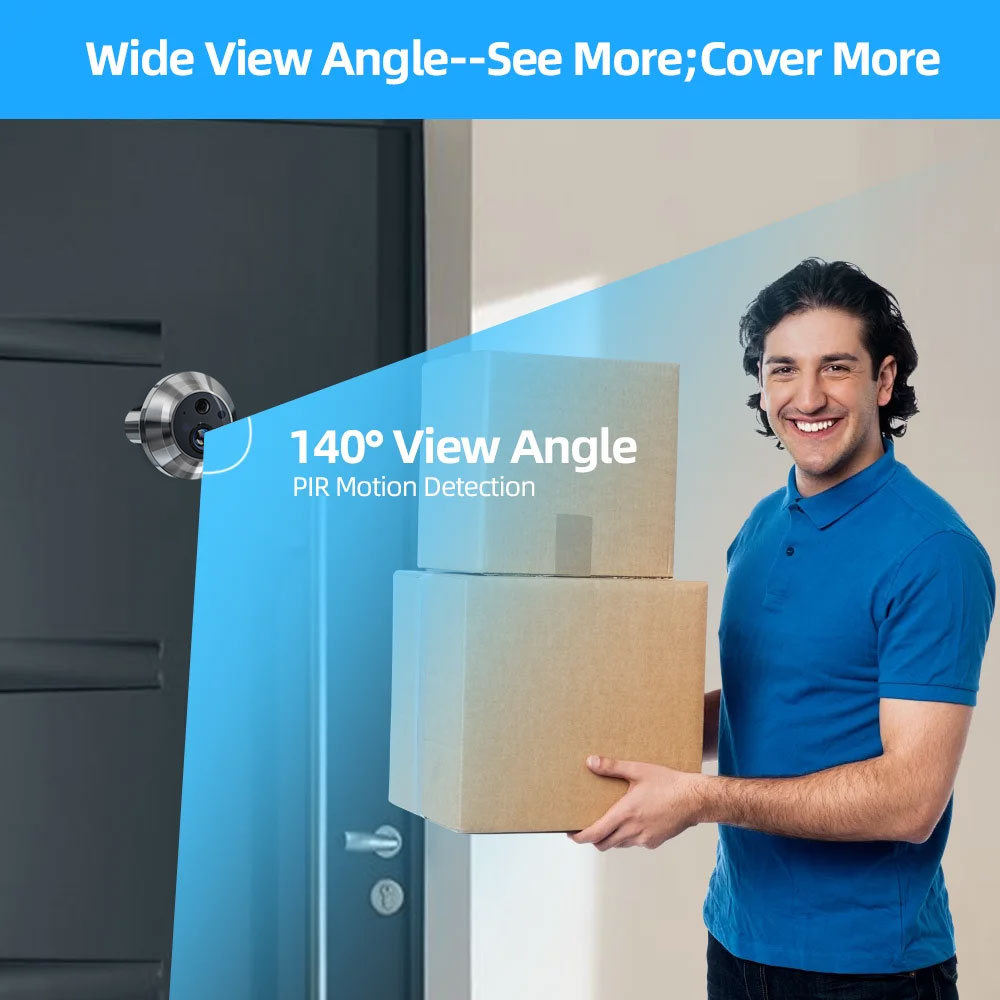 กล้องวงจรปิดอัจฉริยะ Tuya Smar - Smart Home Video Doorbell Enhanced Security With Smart Doorbell บทวิจารณ์และราคา