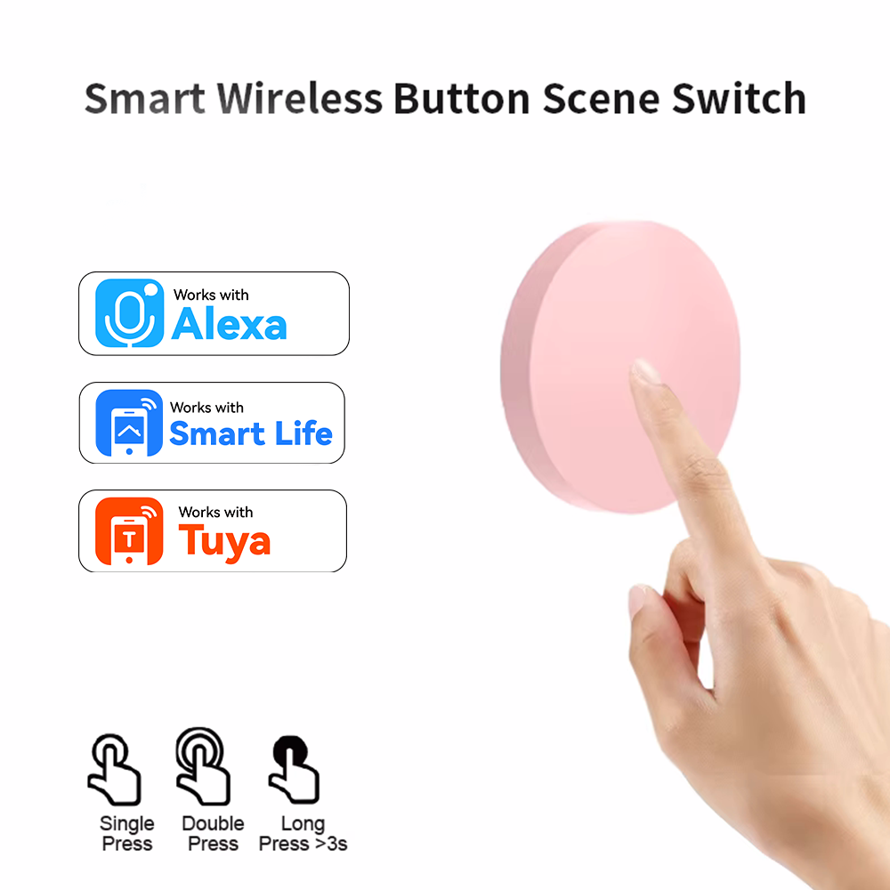 สวิตช์ควบคุมฉากไร้สาย ZigBee ส - Smart Home Voice Assistant บทวิจารณ์และราคา