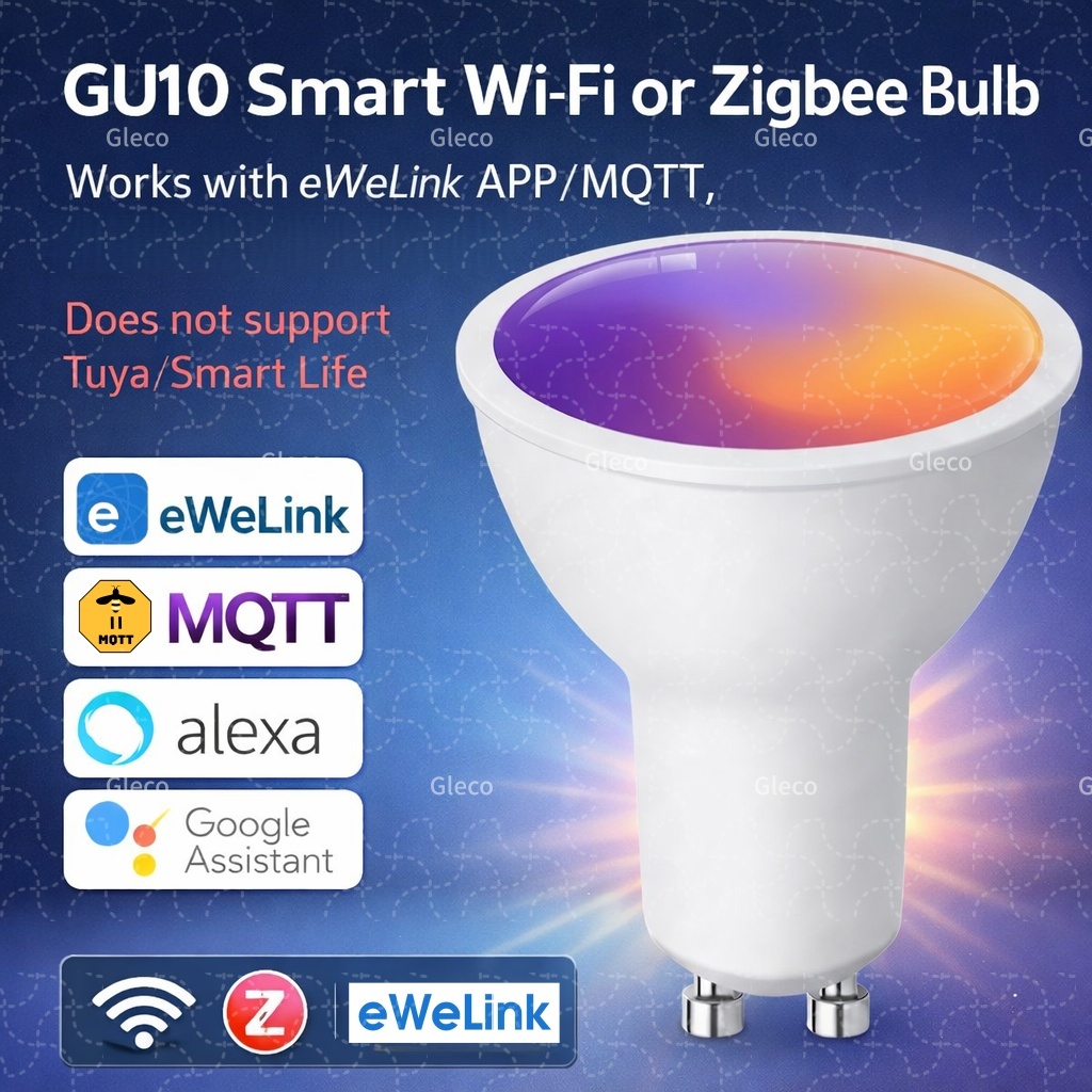 หลอดไฟ LED Ewelink GU10 Zigbee - Smart Bulb บทวิจารณ์และราคา