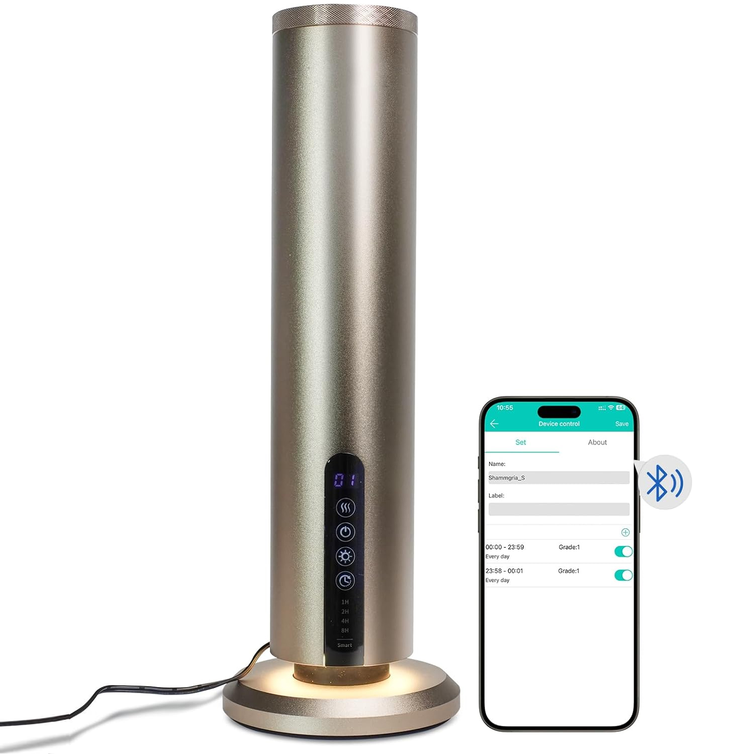 เครื่องกระจายกลิ่นหอมแบบชาร์จไ - Smart Home Fragrance Diffuser บทวิจารณ์และราคา