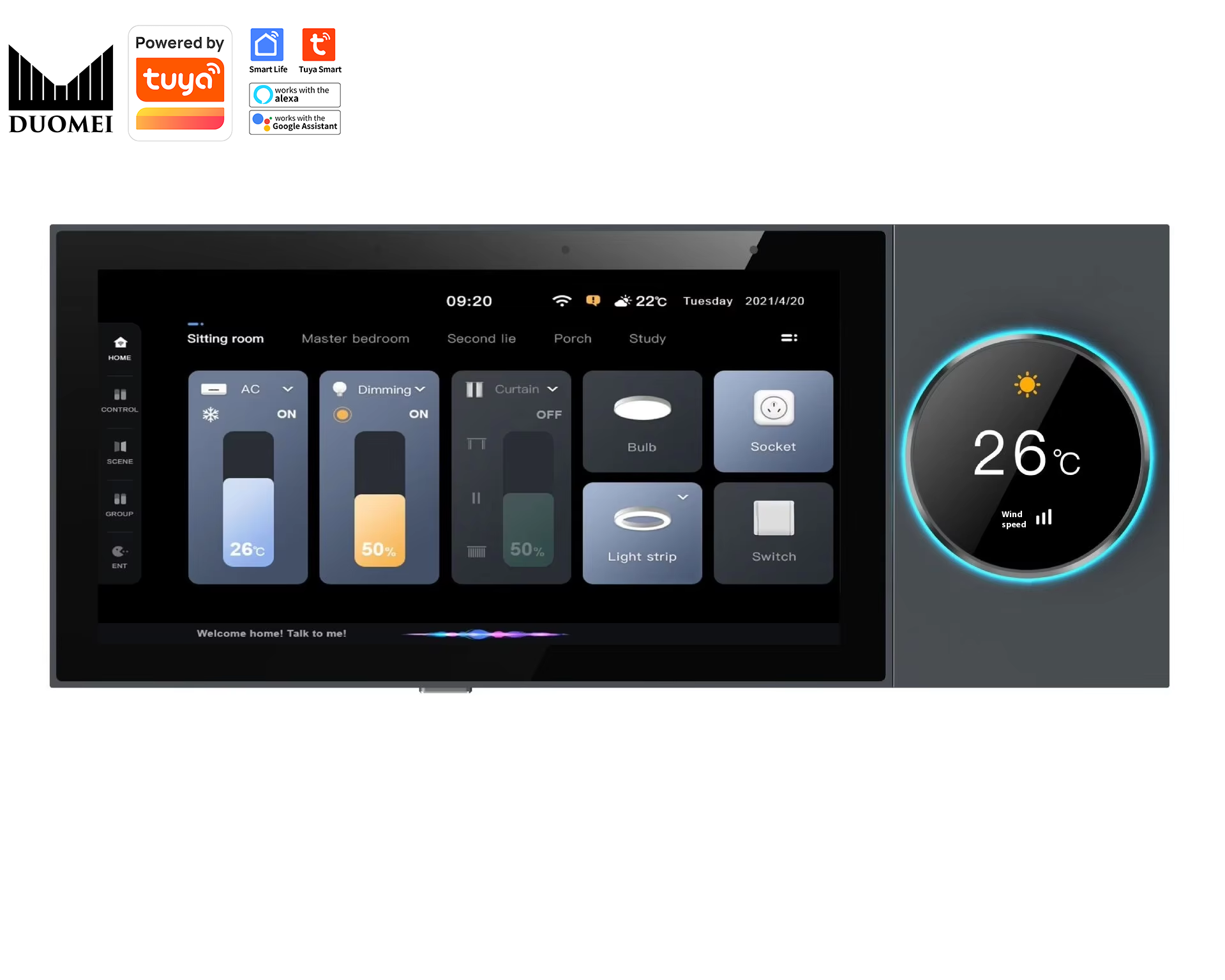 ระบบบ้านอัจฉริยะ DUOMEI Tuya W - Smart Home Zigbee Gateway บทวิจารณ์และราคา