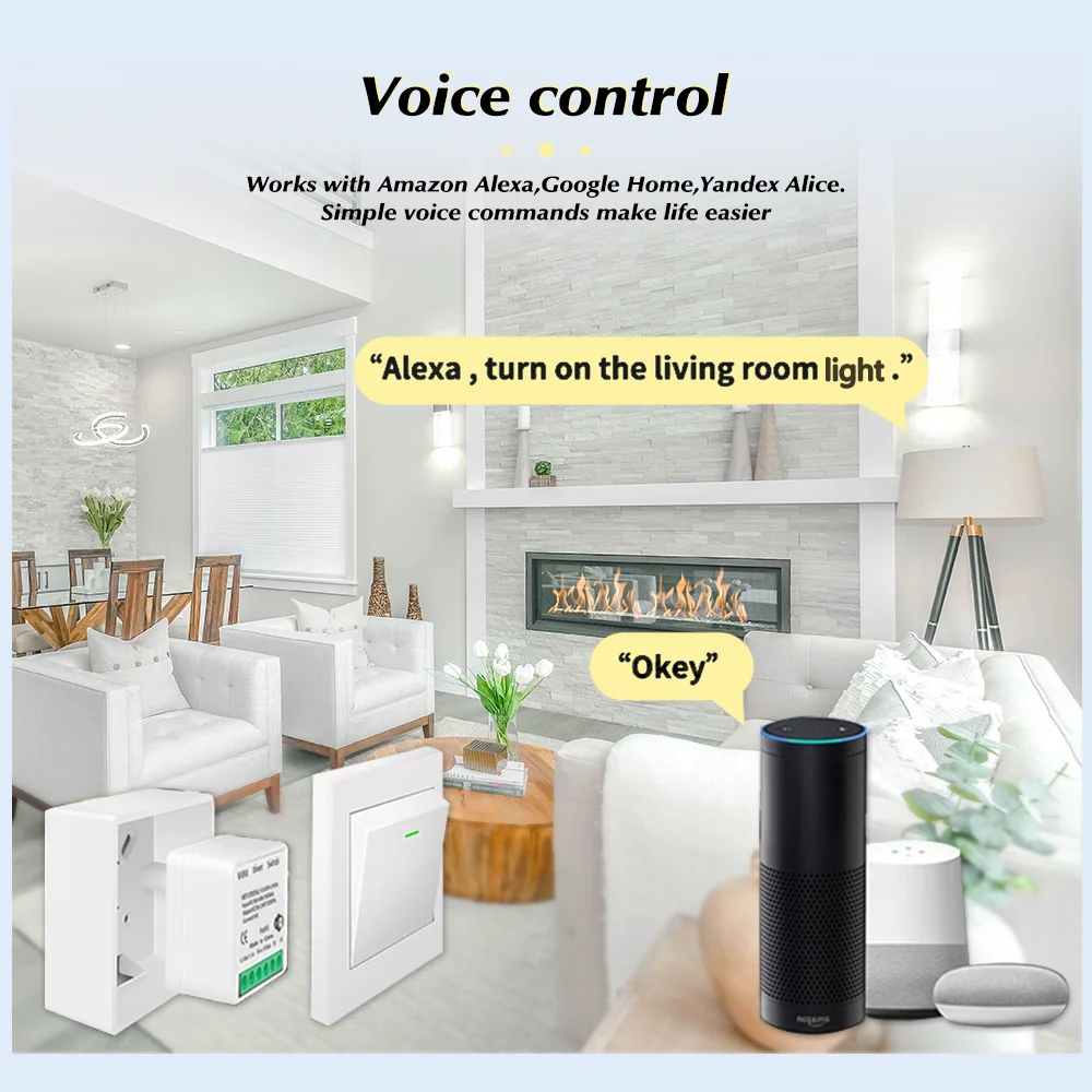 สวิตช์อัจฉริยะ Tuya Mini Smart - Smart Home Google Assistant บทวิจารณ์และราคา