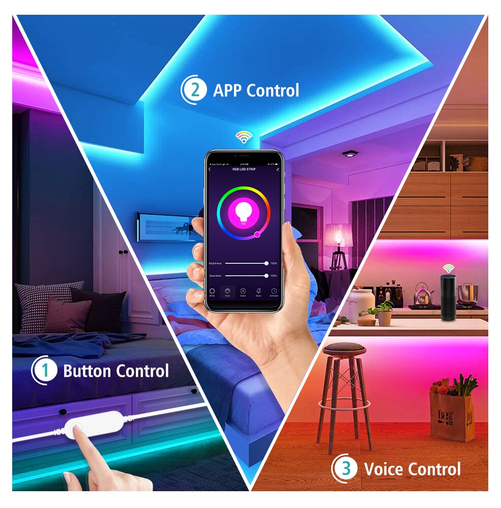Tuya Zigbeeสมาร์ทไฟLedสําหรับท - Smart Home Yellow บทวิจารณ์และราคา