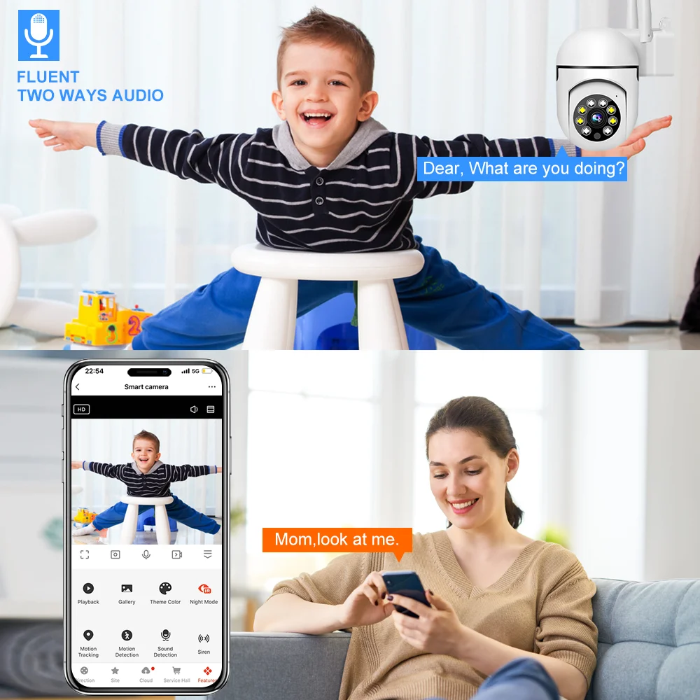 กล้องวงจรปิดภายในบ้าน Tuya Sma - Smart Home Os บทวิจารณ์และราคา