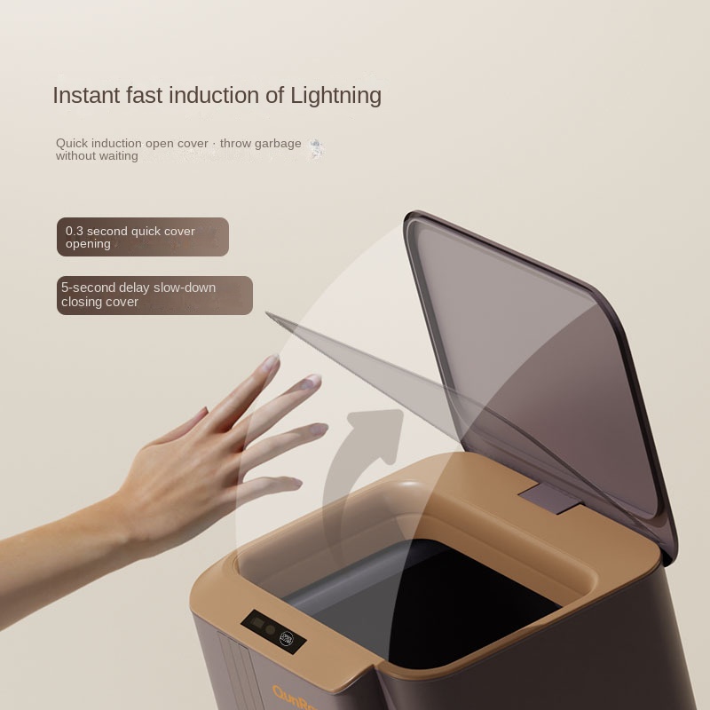 ถังขยะอัจฉริยะ12-14-17-20L สาม - Smart Home Junkie บทวิจารณ์และราคา