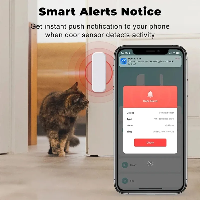 ทูย่า ไวไฟสมาร์ทเซ็นเซอร์ประตู - Smart Home Ecosystems บทวิจารณ์และราคา
