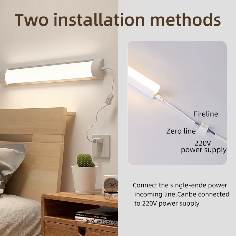 โคมไฟตู้ LED แบบต่อได้ยาว120ซม - Smart Home Kitchen บทวิจารณ์และราคา